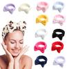 Coral Velvet Head Band Cute Decorative Portable Bowknot Face Washing Women Headband Headwear Ornament Birthday Gift