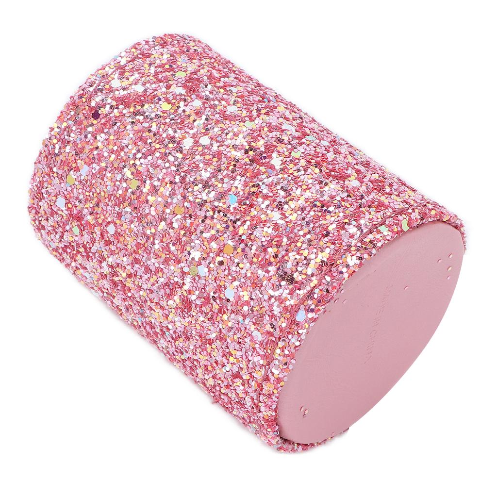 Simple Cosmetic Brush Barrel Organizer Travel Portable Makeup Brush Storage Box Holder (Pink)