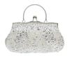 Beads Embroidered Sequins Evening Bags Wedding Party Bridal Handbag Elegant Women Purse Totes 2025 Luxury Shoulder Bags Silver
