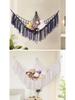 Triangular Cotton Rope Hanging Mesh: Plush Toy Storage and Decoration