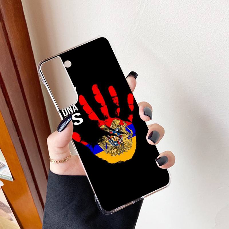 MaiYaCa Custodia per Telefono Bandiera Armena Armenia per Samsung S21 A10 per Redmi Note 7 9 per Huawei P30Pro Honor 8X 10i cover