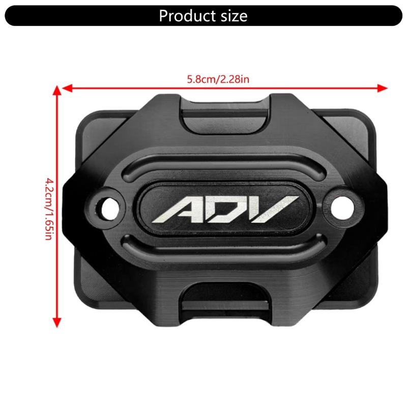 Motorcycle Oil Caps Replace Part For ADV Models Anti Corrosion Aluminum Construction Riders Seamless Installation Design