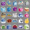 50 Blox Fruits Graffiti Stickers Personalized Cartoon Game Decoration Mobile Water Cup Computer Stickers
