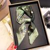 Spring Silk Scarf Fashionable Foreign Style Versatile Small Square Scarf 70Cm Decorative Scarf Sunscreen Travel Shawl Women