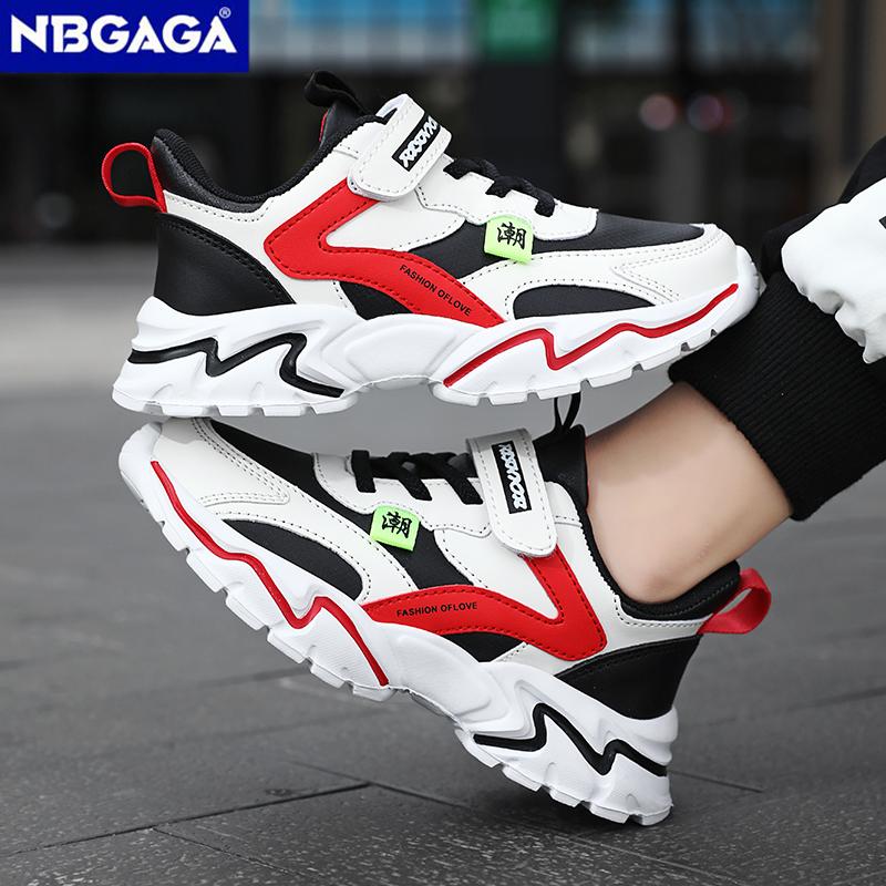 Sport Mädchen Freizeitschuh Leder 5-16 Jahre Junge Tennisschuh Outdoor Kinder Laufschuh Sneaker Anti Rutsch Weiche Sohle Wanderschuhe