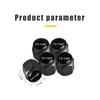 5Pcs Alloy Car Wheel Tire Valve Caps Metal Stem Cover For Ferrari Roma 488 Portofino F8 Spider SF90 LaFerrari F80 Monza SP2 488 MQ3