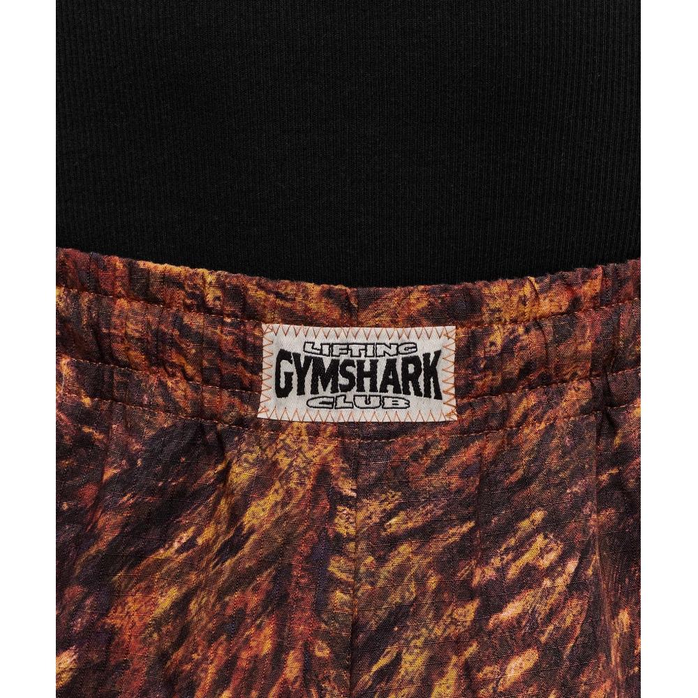 Gymshark Straight Leg Pumper Pants Spiced Brown A4b8b Nc86