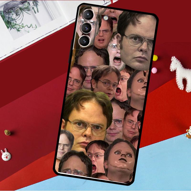 

Dwight the office Jim Makes Funda For Samsung Galaxy S26 S25 S23 S22 S20 S24 Ultra S9 S10 Plus S21 FE S25 FE Phone Case Galaxy S24 FE