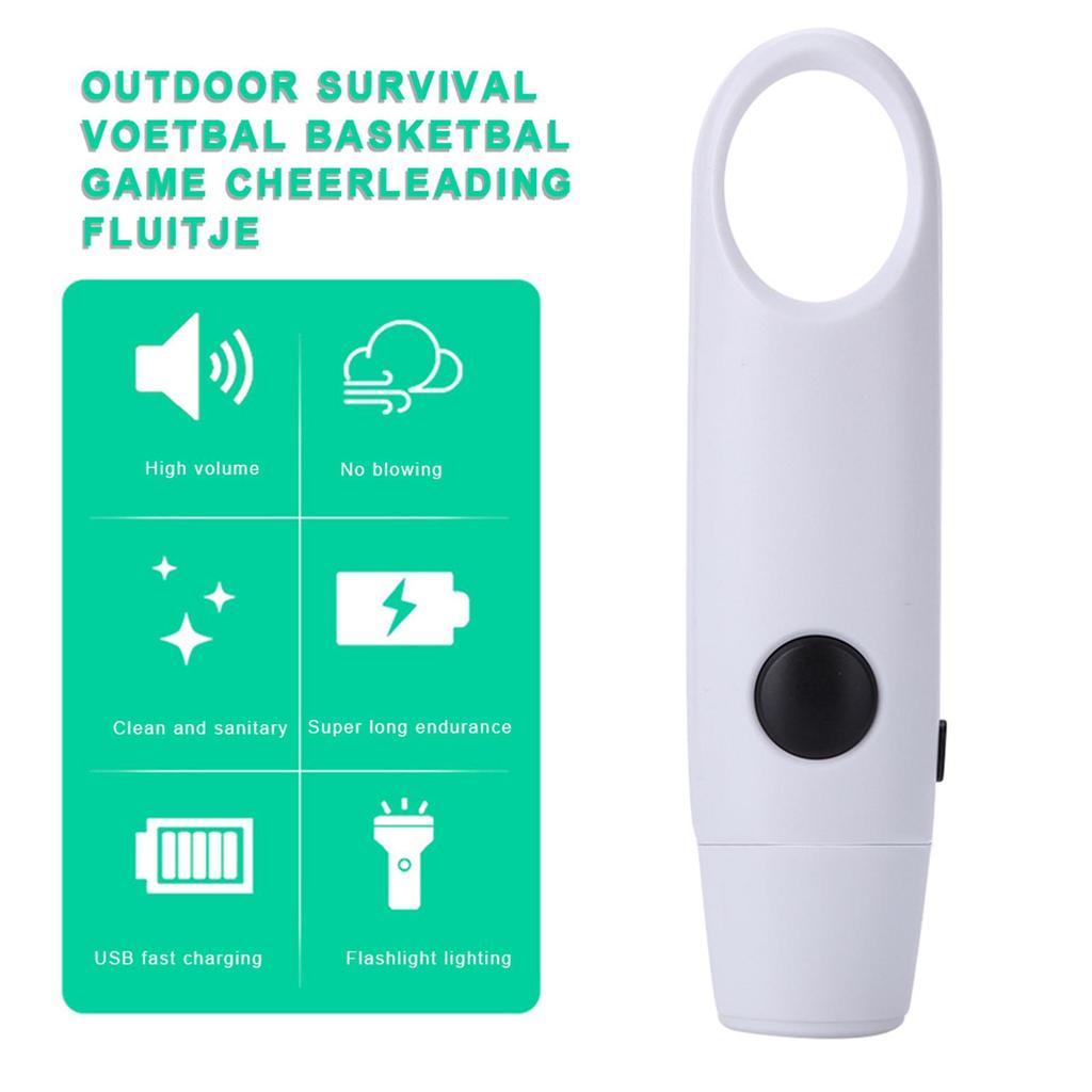 Sports Whistles with Lanyard, Electronic Whistle Handheld for Referee Marine Police Outdoor Camping Emergency Whistle