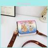 Capybara Cartoon Pu Coin Wallet Crossbody Bag With Cute Design For Kids School And Travel Use