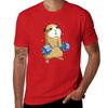 Lustiges Gewichtheben Fitnessstudio Meerschweinchen T-Shirt Vintage T-Shirts Anime Kleidung schlichte Herrenkleidung T-Shirt Herren
