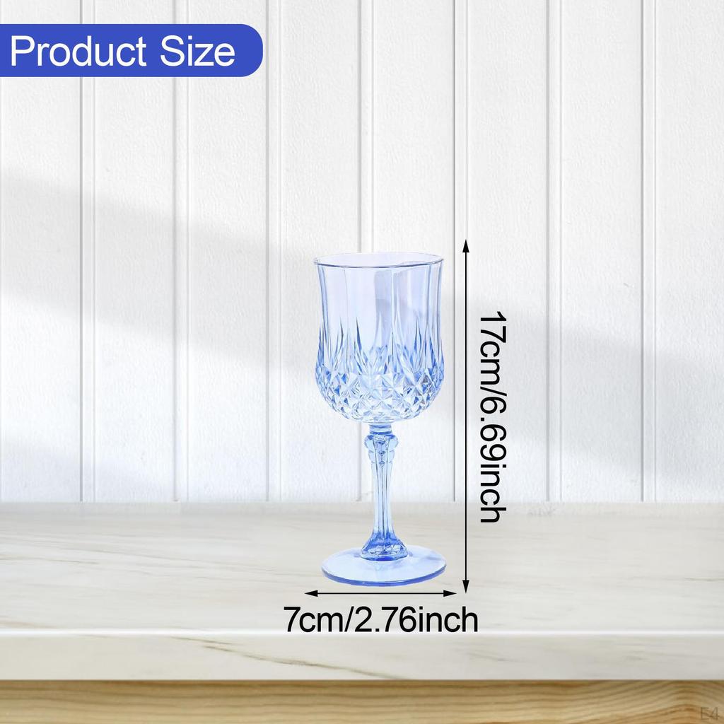 Kelchglas Klassische Heimdekoration Stilvoll Leichtgewichtig Trinkgefäß zum Trinken für Geburtstagsgeschenk Veranstaltungen