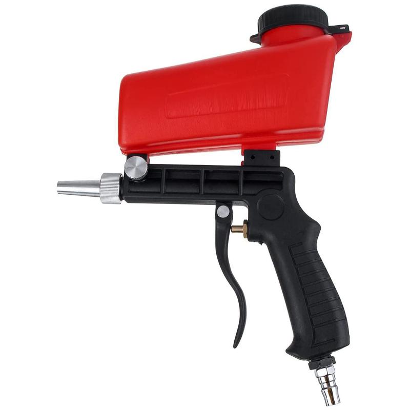 Buy Adjustable Sandblasting Gun 90psi Portable Sand Blaster Sand