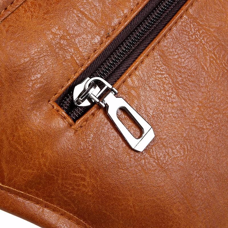 Neue Herren Vintage Brusttasche Wasserdicht Große Kapazität Crossbody Einzelne Umhängetaschen mit Sport Kleine Messenger Bags