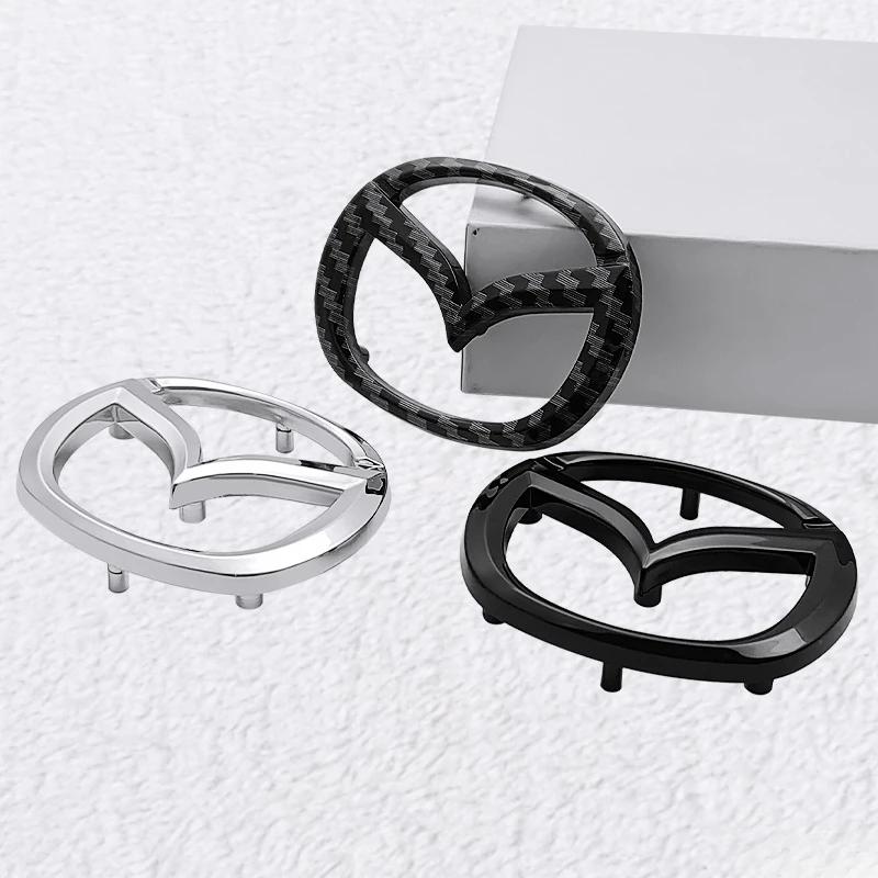 ABS 5,7cm 6,7cm Středový znak na volant auta pro Mazda CX4 CX5 RX7 Atenza Axela 3 2 5 CX3 MX3 MX5 CX9 CX7 RX8 Protege Speed 6