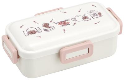 Toy Poodle Interior Bento Softly Made In Box, 530ml, Antibacterial, Packed, Dome-Shaped Lid, Women's, Japan, PFLB6AG-A