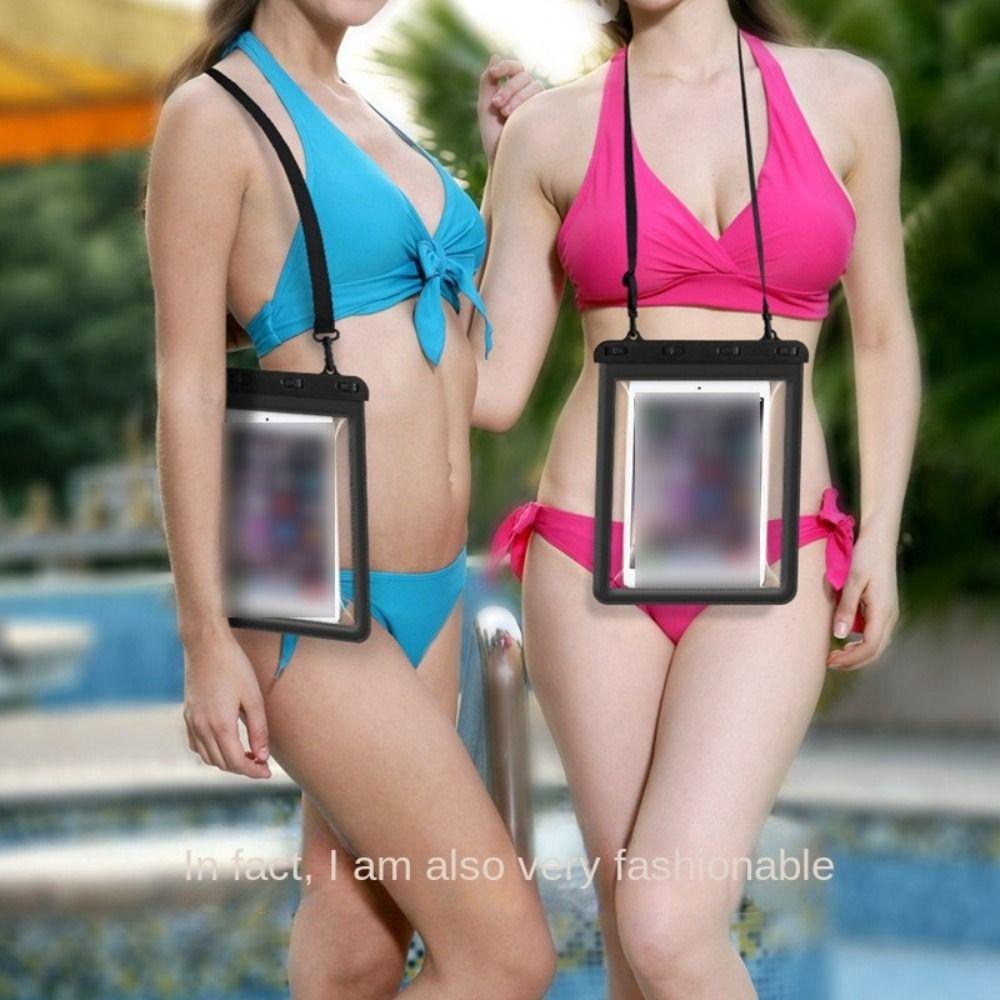 Waterproof Mobile Phone Bag Large Capacity Beach Tote Bag Sundry Bag PVC Crossbody Bag Travel