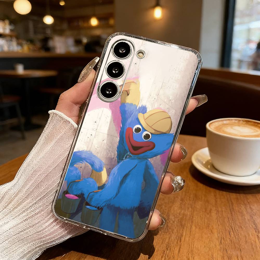 Game H-huggy W-Wuggy Phone Case For Samsung S25,S24,S21,S22,S23,S30,Ultra,S20,Plus,Fe,Lite Transparent Cover