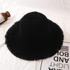 Style Versatile Hat Straw Woven Unique Brim Design Solid Color Hats Sunshade