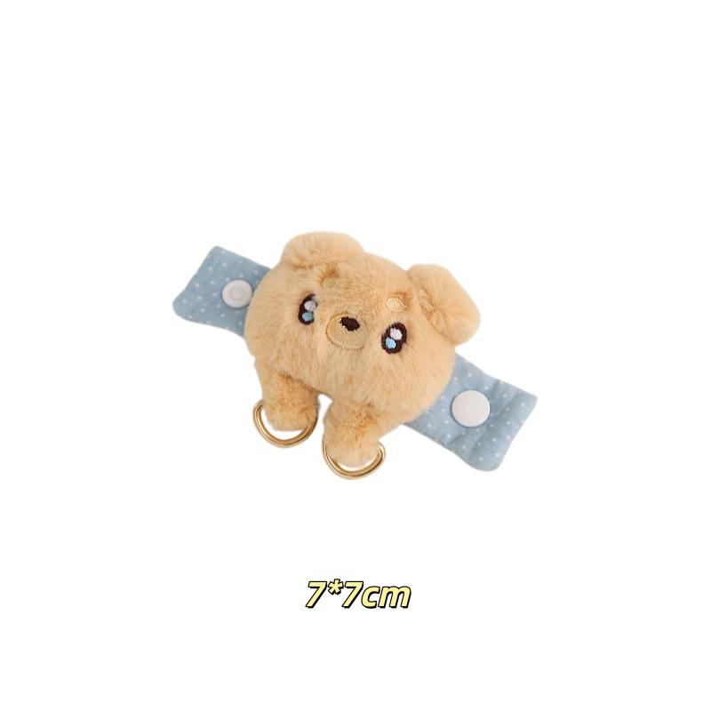 Adorably Animal Plush Toys Pendant Backpack Decoration Stuffed Doll Kawaii Decor Toys Earphone Case Coin Purse Kid Birthday Gift