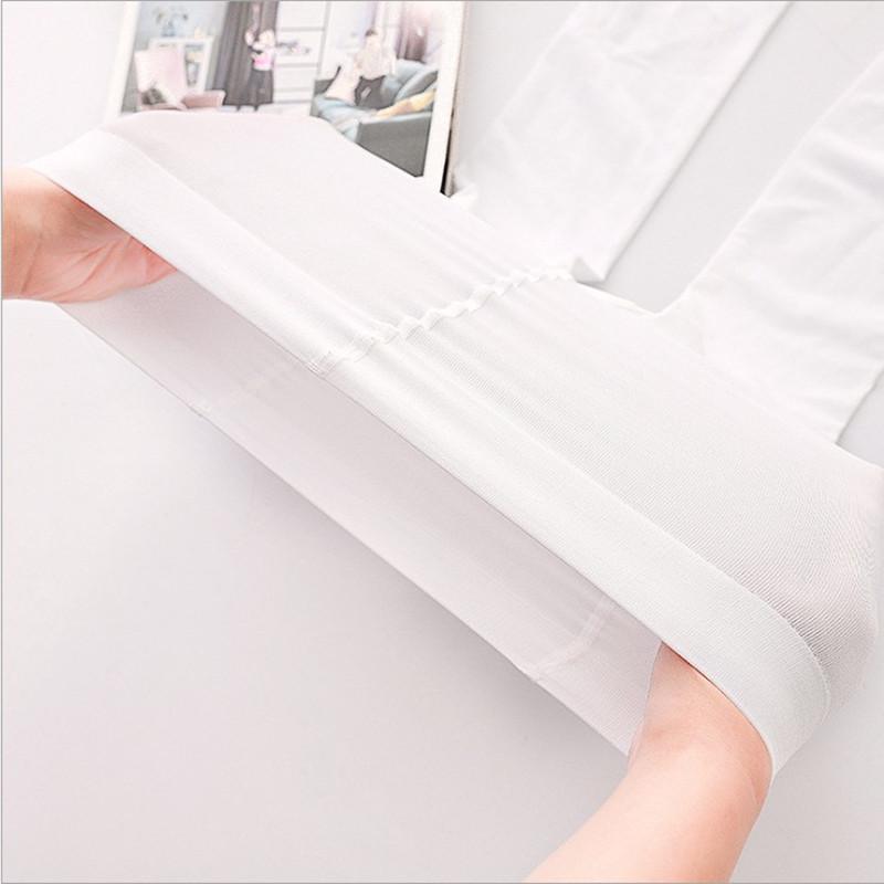 Children's Thin Velvet Dance Tights, Anti-Pilling White Ballet Pants and Socks