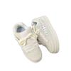 Dopamine Niche Milky White Bread Shoes Women's Tide Spring New Student Versatile Casual Board Shoes