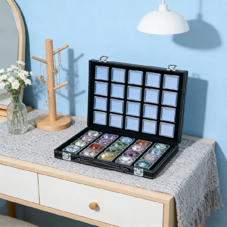 Transparent Acrylic Box Trays for Modern Storage Solution Jewelry Display Cases for Commercial Household Use
