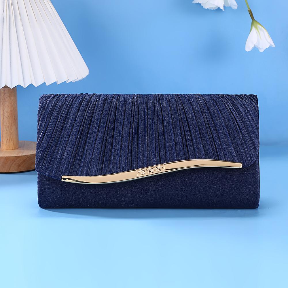 

High-end banquet bags, versatile dress bags, European and American clutch bags, metal chain crossbody bags