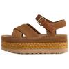 Aubrey Fashion Trend One Strap Sandals Women Sandals Brown 1167471-CHE