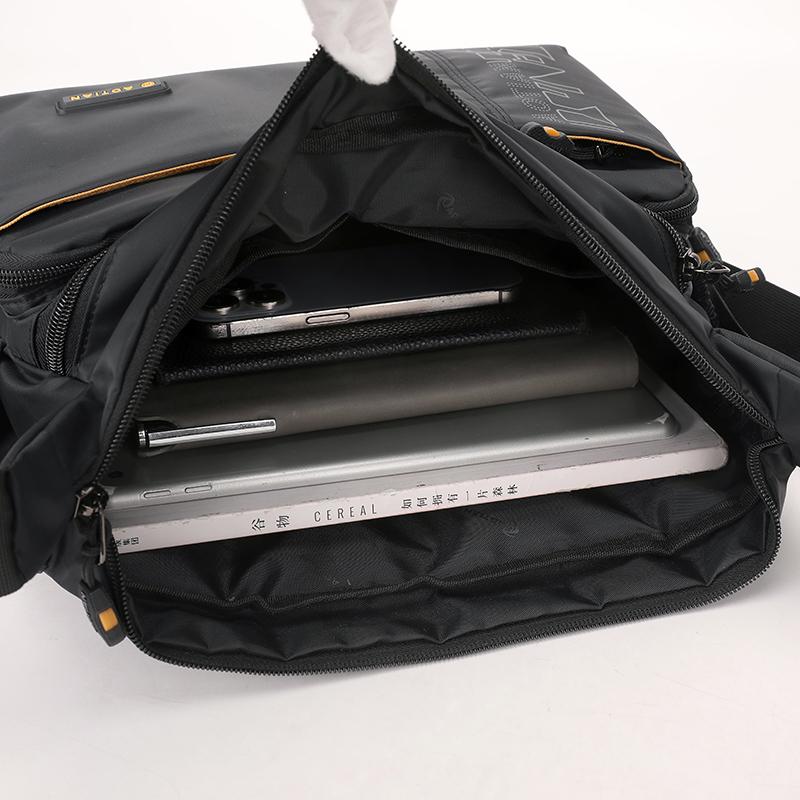 Schultertasche mit großem Fassungsvermögen Oxford-Tasche Herren Outdoor-Reise Umhängetasche