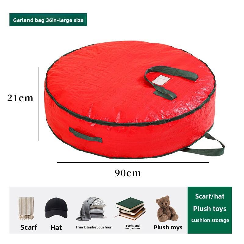 Christmas Storage Bag With Drawstring For Living Room Decor And Holiday Organizer