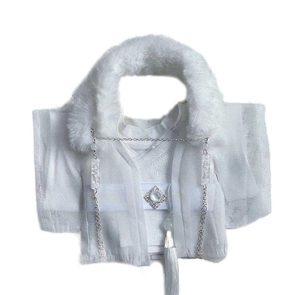 20CM Doll Clothes Doll Accessories Toy Doll Chinese Dress Set Photo Props Change Dressing Game Mini Hanfu Suit