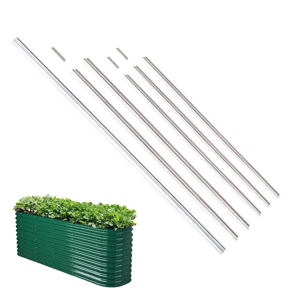 Easy Installation Metal Garden Bed Support Reinforcement Rods