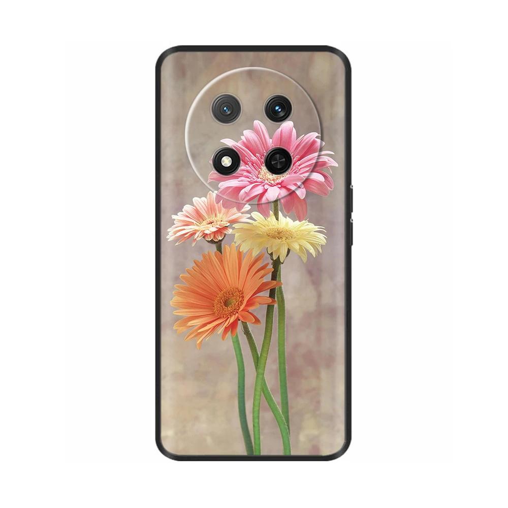Für Honor Magic7 Lite 5G Hülle Blume Weiche Silikonhülle Für Coque Honor Magic7 Lite Hülle Magic 7 Handyhülle Magic7 Pro Schalen