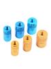 Adaptador Conector Universal para Red de Pesca, Mango de 8 mm con Reductor de Cabeza de 9-23 mm Rojo