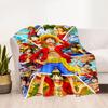 One Piece Adventure Flannel Blanket-Soft and Suitable for Sofas,Beds,Offices,Travel,All Seasons,Great Gift for Holidays and Birthdays.