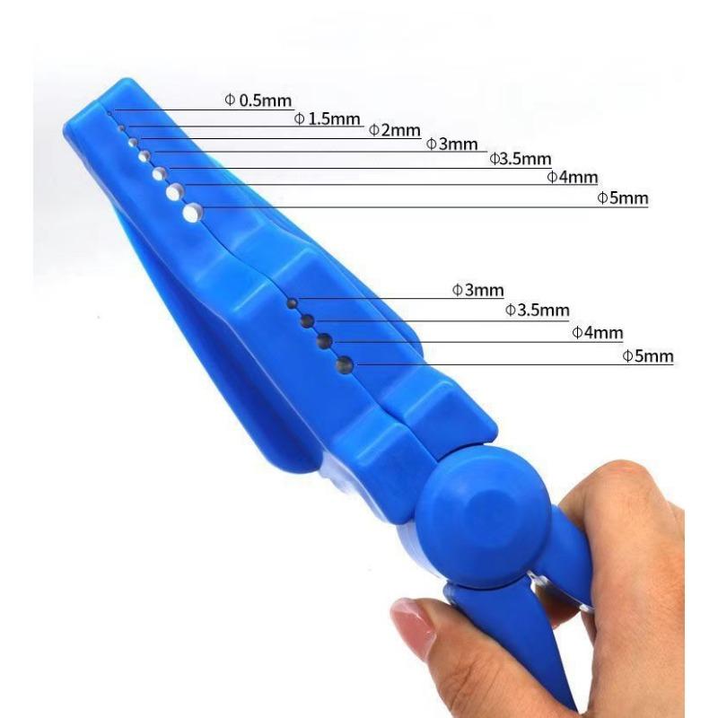 1PC New Nail Auxiliary Jaw Fixed Tool Nail Pliers Safety Hand Guard Anti-hammer Device Stepped Design One Hammer and One Nail
