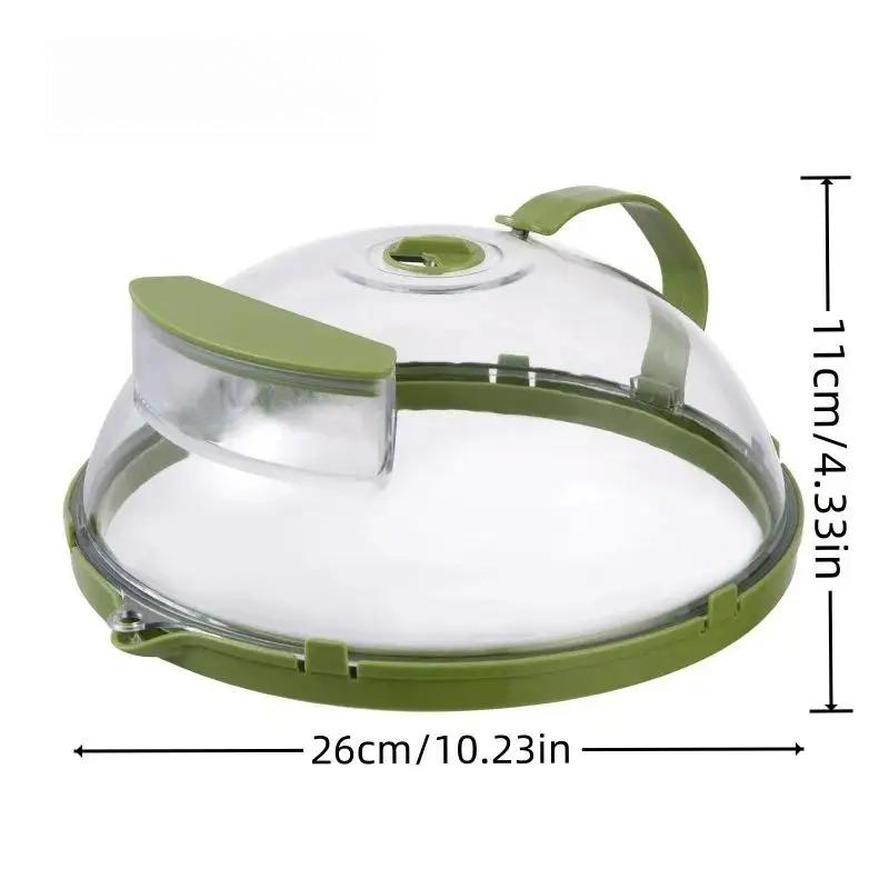 Microwave Splash Guard Food Cover Steamer Lid Transvisible Kitchen Cooking Accessories Gadgets Multifunctional For Home