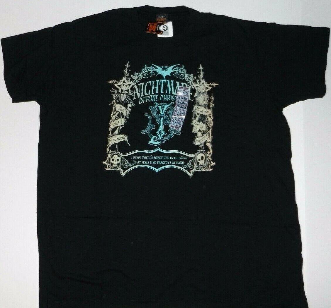 The Nightmare Before Christmas Gradient Jack Skellington Giant Tee Shirt New S