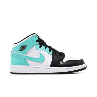 Air 1 Mid Grade School 'Tropical Twist' (Unisex) White / Black / Tropical Twist Kids' Basketball Shoes 554725 132