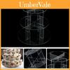 Elegant Clear Acrylic Cake Stand Multi-layer Display For Wedding And Birthday