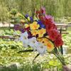 2pcs 75cm Fake Gladiola Real Touch Silk Flower Vivid Artificial Gladiolus Flower  Wedding Accessory