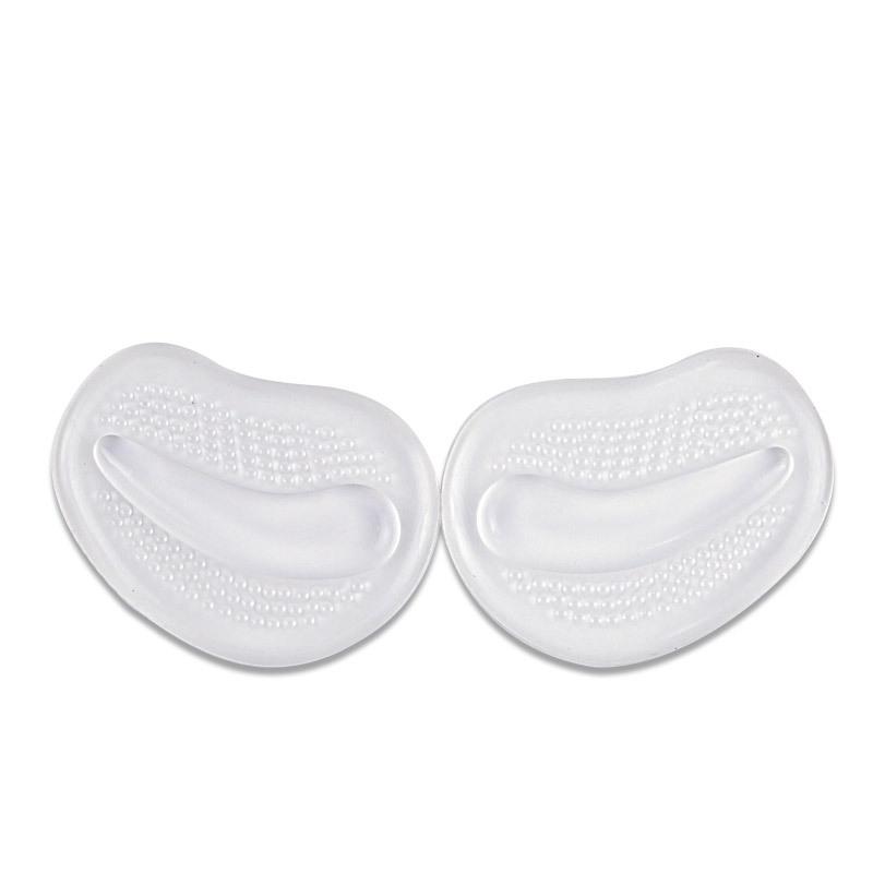 1 Pair Shoe Pad Forefoot Silicone Foot Arch Support Cushions Insoles for Flatfoot Pain Relief For Women High Heels Protector Sticker