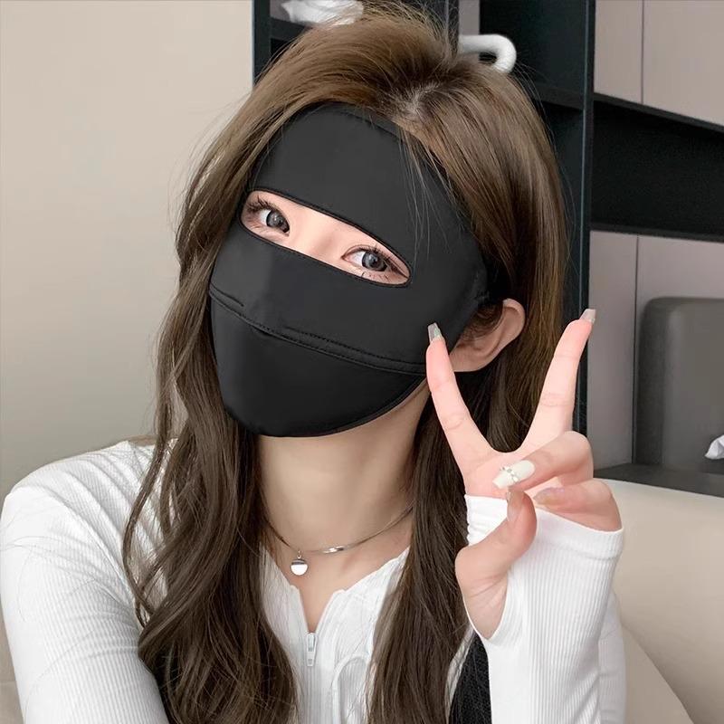 

Women s Summer Ice Silk Full Face Sun Protection Mask for Cycling and Driving