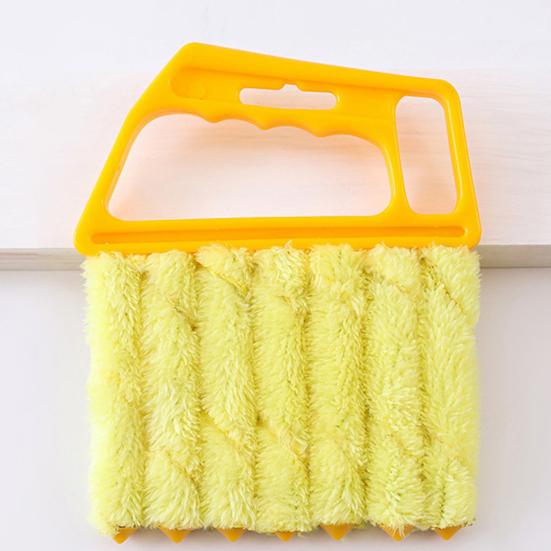 2/4Pcs Gap Brush Ergonomic Handle Efficient Shutter Cleaner with 7-Finger Design Blinds Air Vents Multi-layer Dust Removal Tool