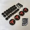 26 Stück 30 Stück Radnabendeckel für Tesla Model 3 Model Y 2025 Model Y Juniper Auto Radnabe Dekorationskappen Abzeichen Radmutterschutz