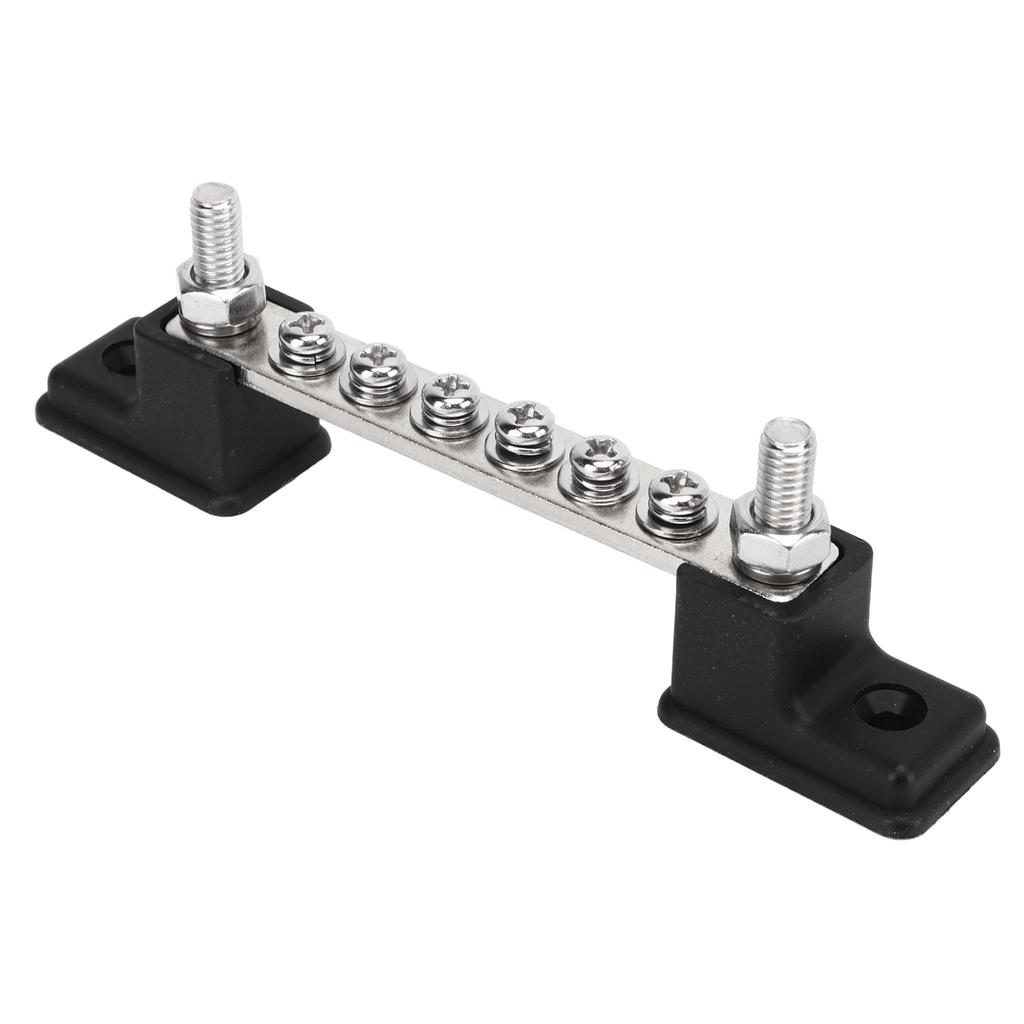 Terminal Bus Bar Power Distribution Terminal Block Wire Screw Electrical Grounding Bars Block for Cars Boats Yachts