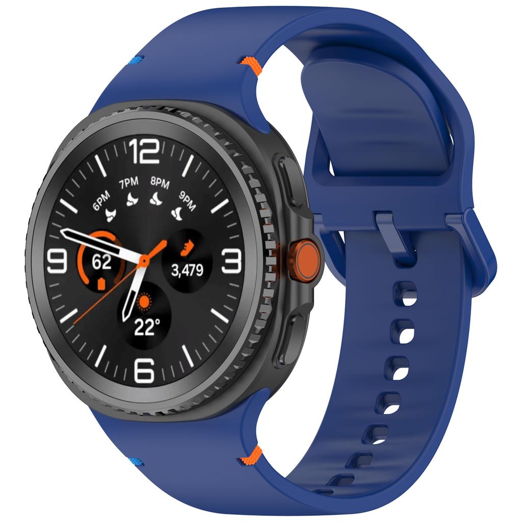 Sports Silicone Strap For Samsung Galaxy Watch 8 40mm 44mm Official Stitch Bracelet Wristband Galaxy Watch 8 Classic 46mm Correa
