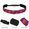 4 Pcs Adjustable Soccer Headband for Girls Elastic Soccer Headbands for Women Soccer Accessories Non Slip Football Sport Hair Bands Sports Athletic