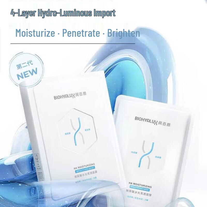 Runbaiyan Hyaluronic Acid & Niacinamide Hydrating Mask